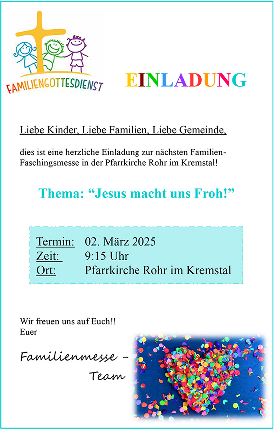 Familienmesse